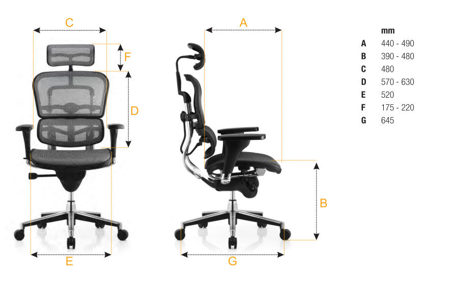 南京金豪办公椅规格，南京金豪电脑椅规格