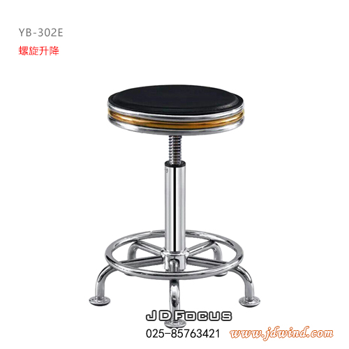 南京吧椅YB-302E，南京螺旋升降椅YB-302E展示图1