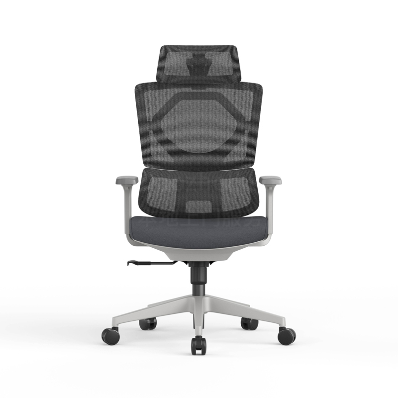 Sitzone南京办公椅，Pioneer南京职员椅CH-367A-HS，网布主管椅灰框