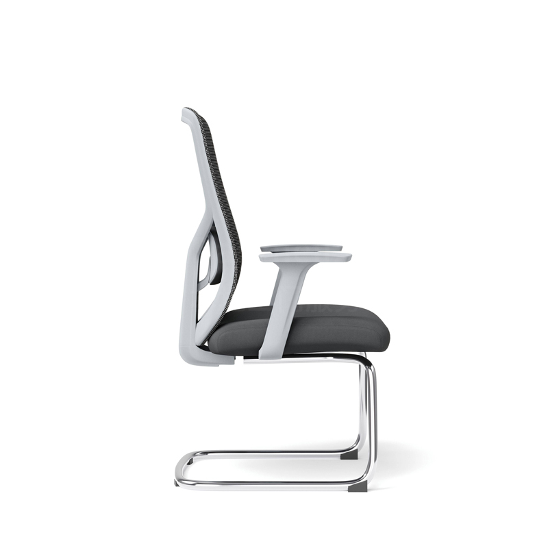 Sitzone南京办公椅图4，泰格Yng弓形办公椅 灰框