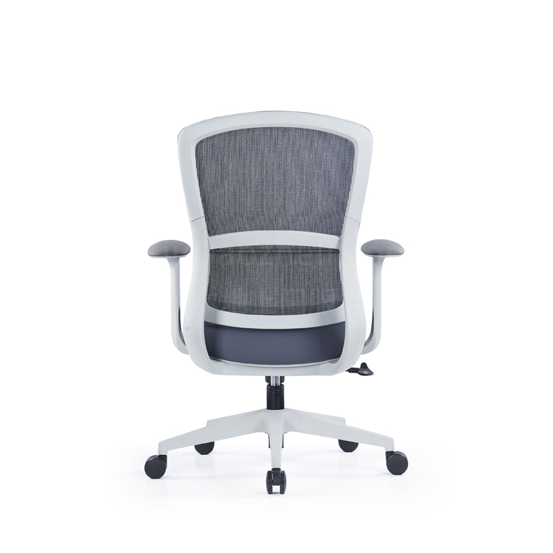 Sitzone南京办公椅图3，曲度T Curve网布职员椅 灰框