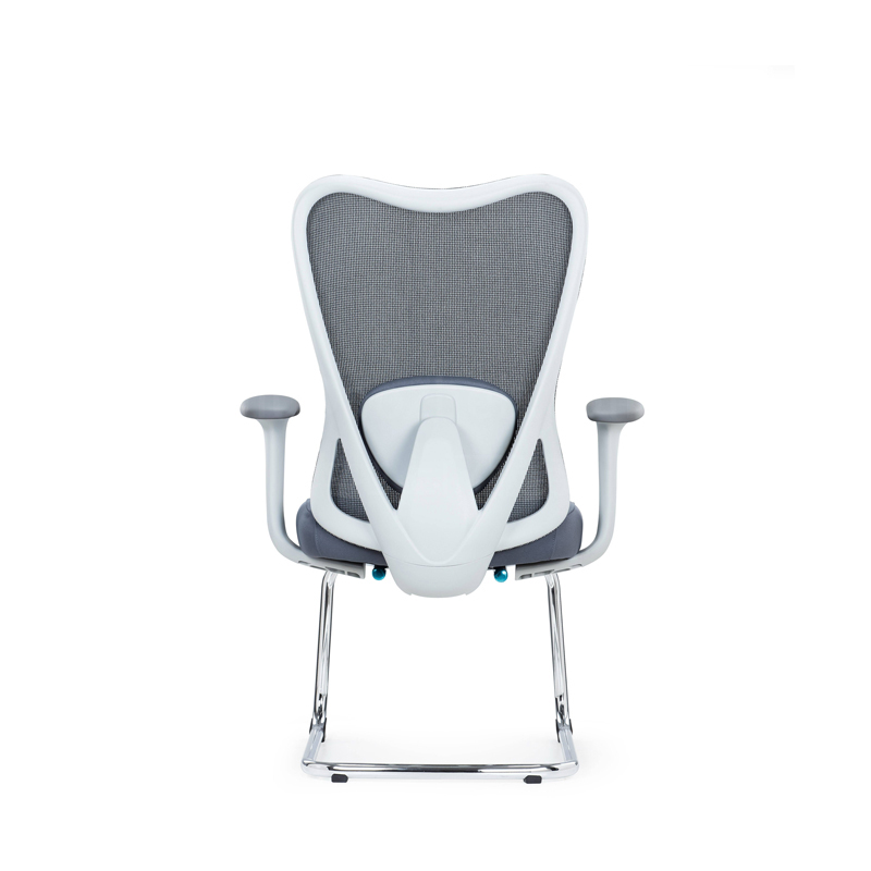 Sitzone南京办公椅图3，雅途Artique弓形网布椅 灰框