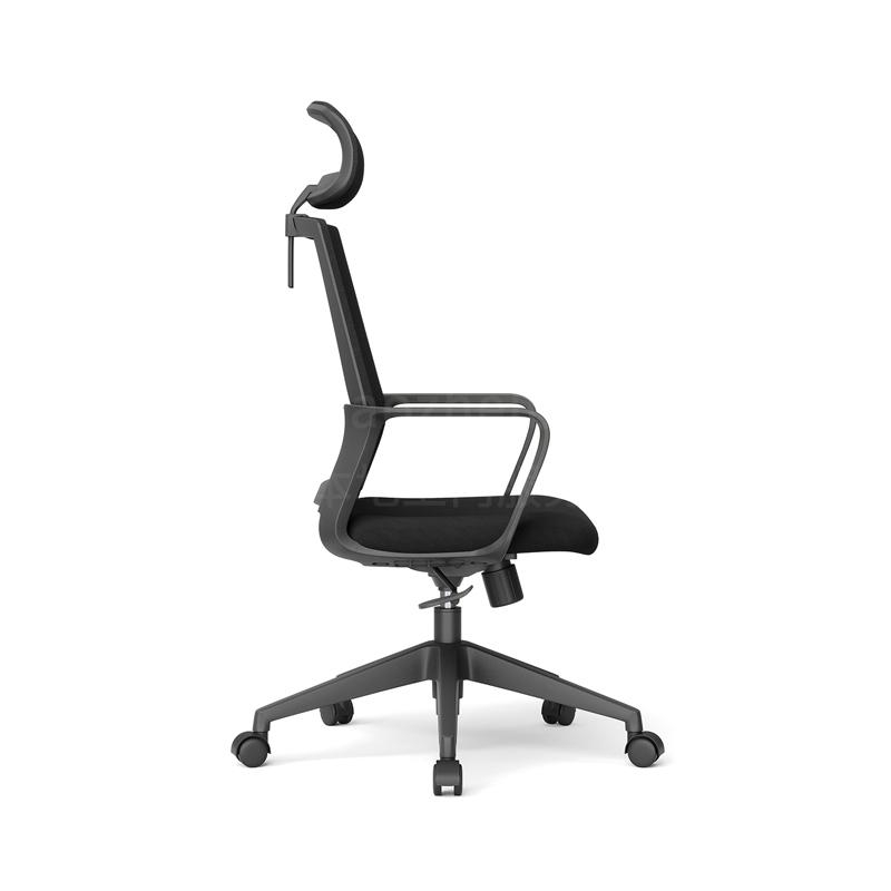 Sitzone南京办公椅图3，一字型Yeze网布职员椅 带头枕