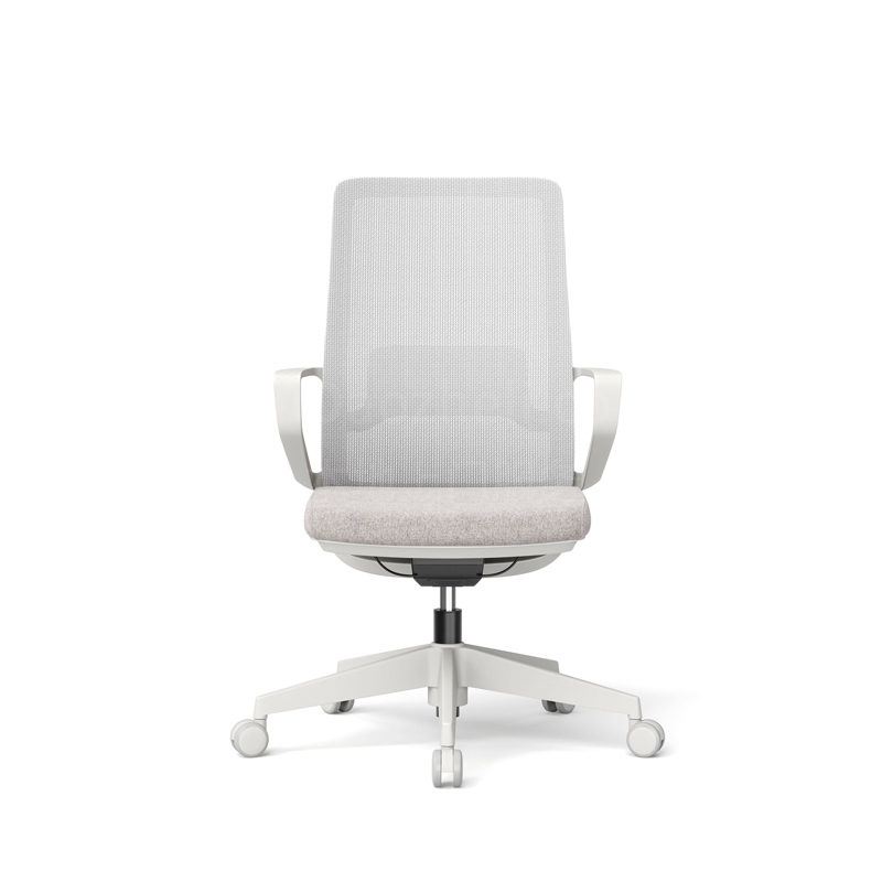 Sitzone南京办公椅图2，凯拉Kyla网布职员椅 带腰靠 白框