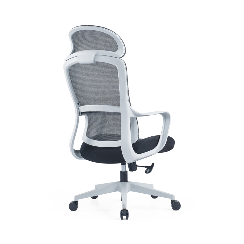 Sitzone南京办公椅图5，曲度S Curve高背职员椅 灰框