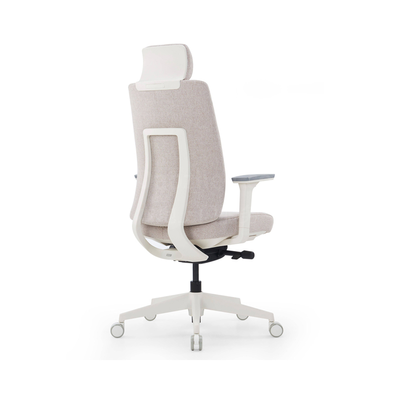 Sitzone南京办公椅图3，卓纳Kiro布艺高背椅 白框