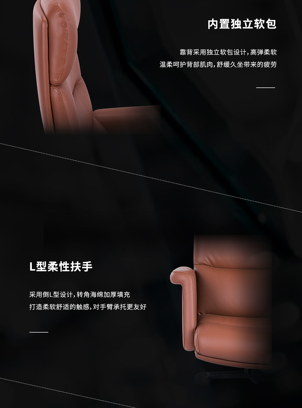 南京办公椅/Erica真皮大班椅/297款大班椅访客椅