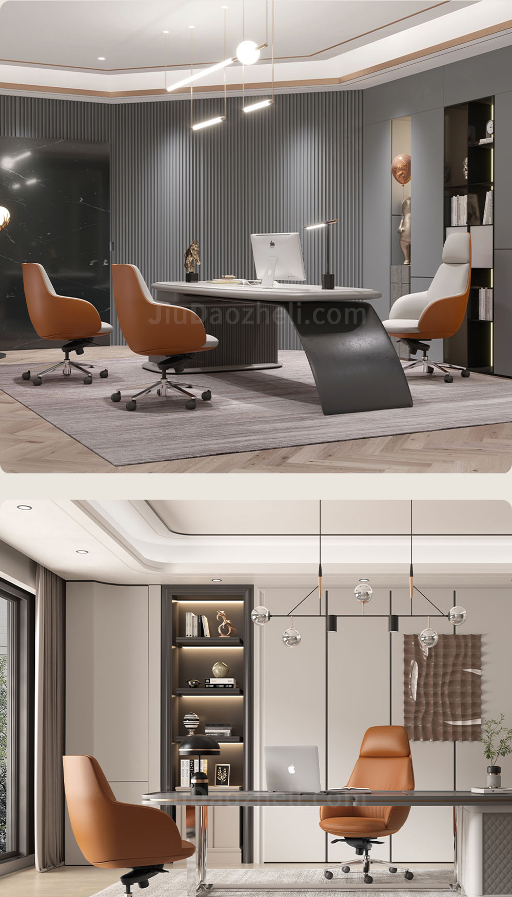 南京办公椅/Executive真皮老板椅/388款老板大班椅访客椅