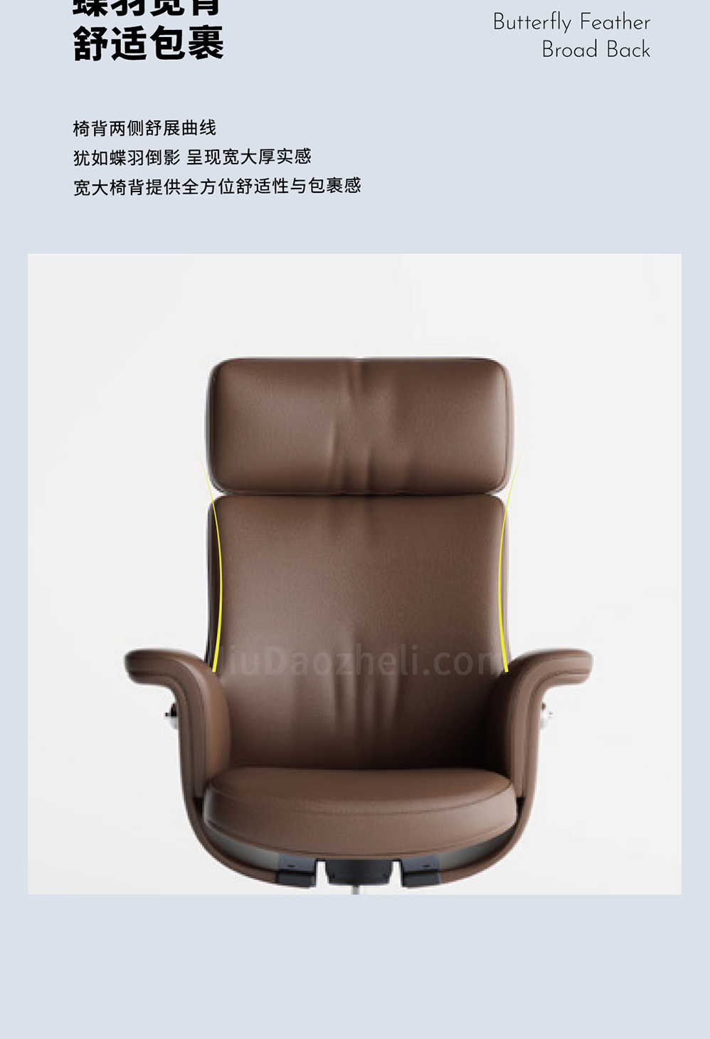 南京办公椅/Butterfly老板大班椅/399款真皮老板椅访客椅