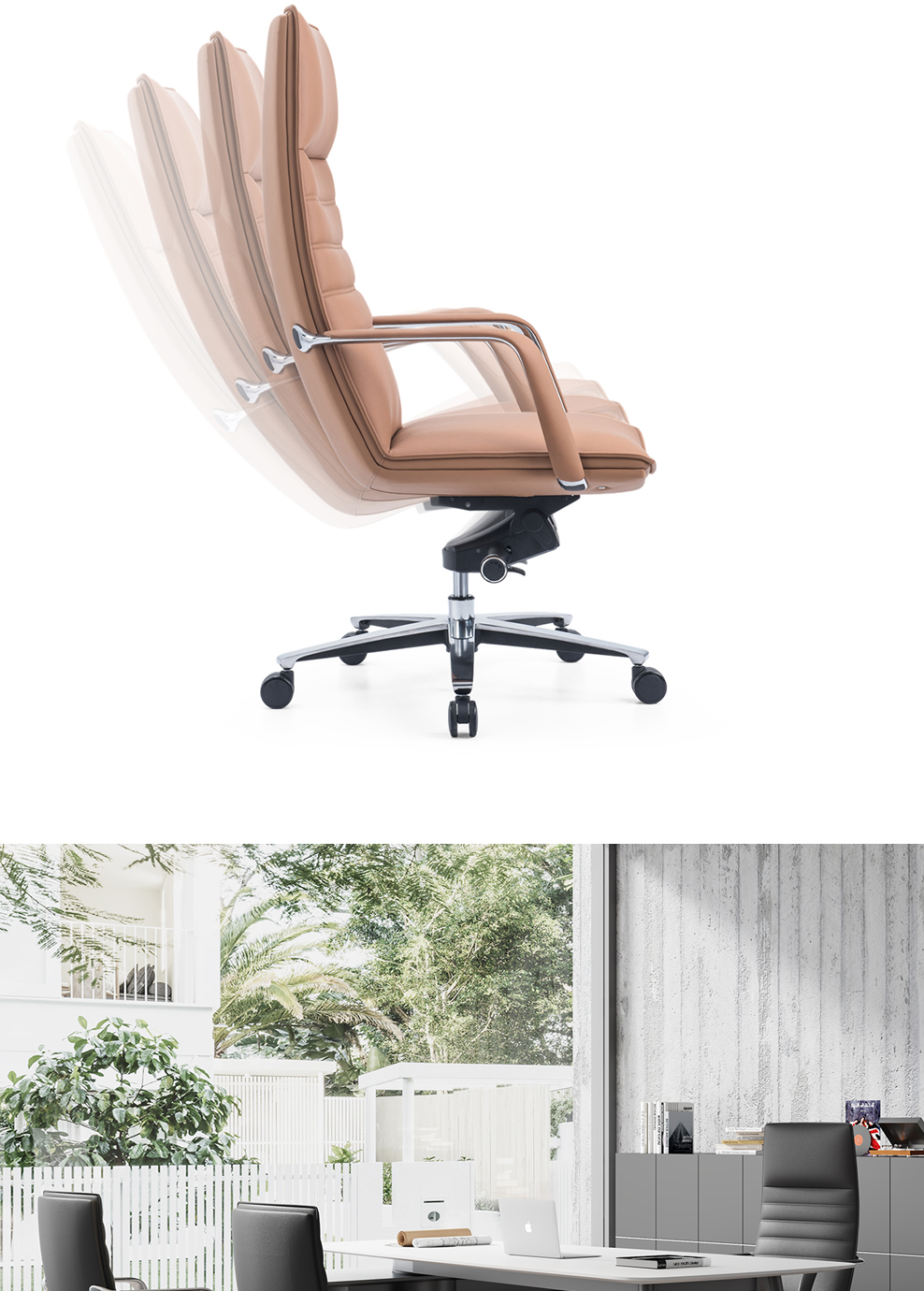 南京办公椅/Sail时尚主管椅/512款大班椅会议椅