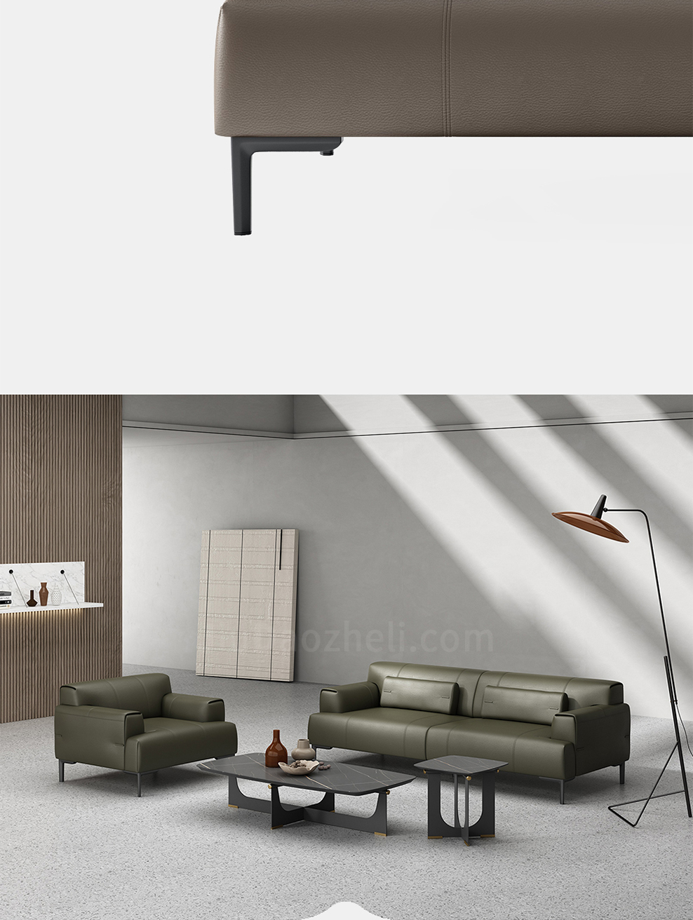 南京办公沙发/Manica洽谈接待沙发/s145款商务洽谈沙发