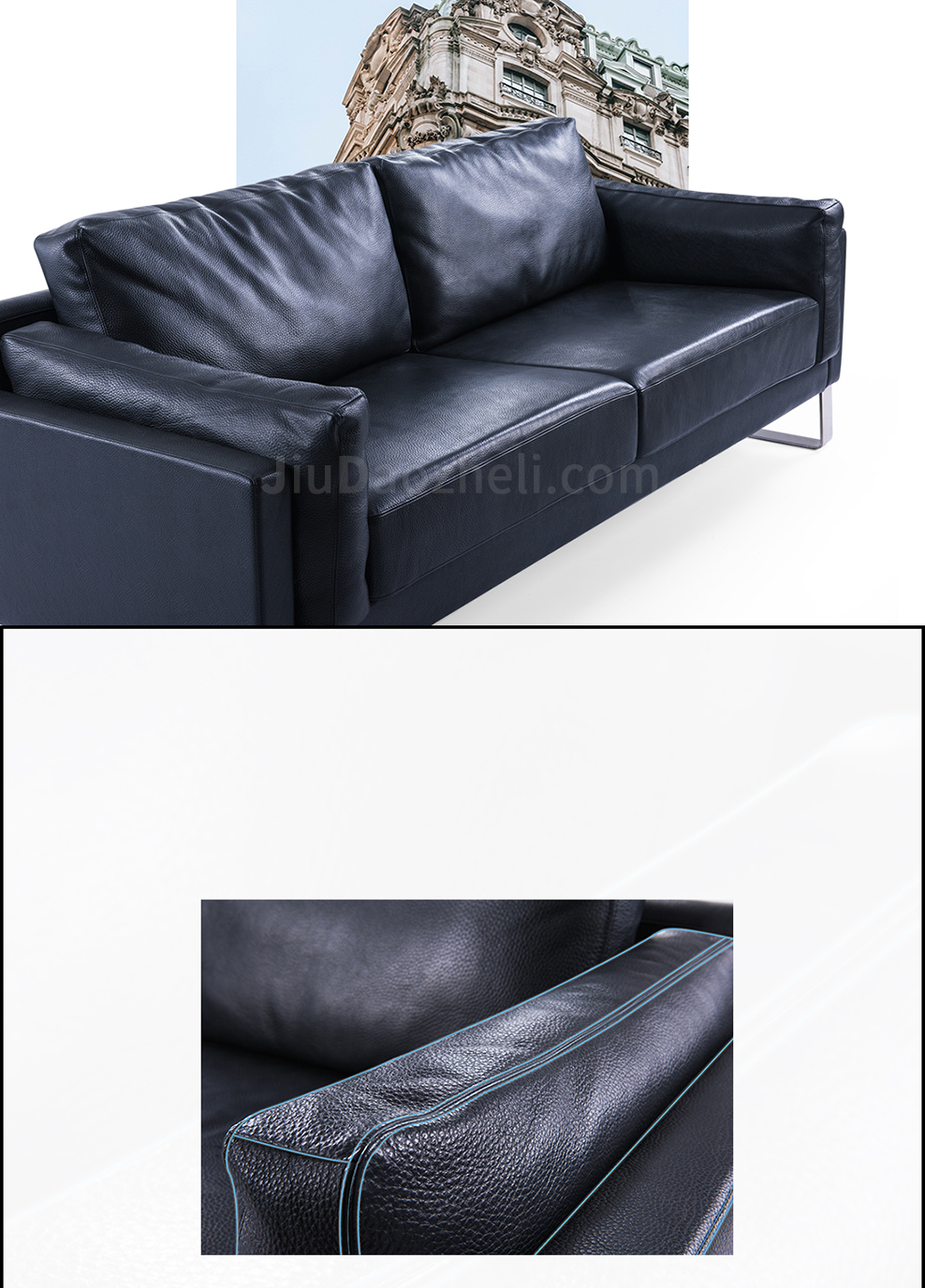 南京办公沙发/Duca洽谈接待沙发/s56款商务洽谈沙发