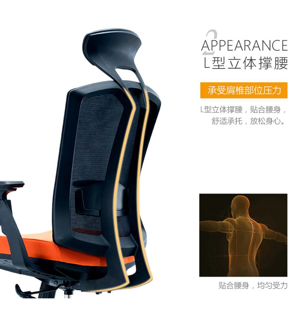 南京办公椅/Pillar网布职员椅/Pillar网布主管椅/267款网布办公椅