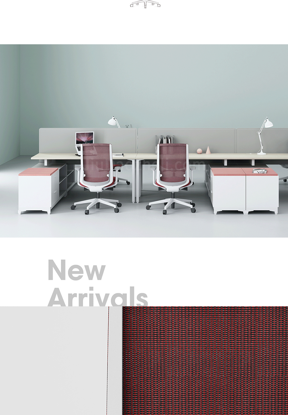 南京办公椅/Glass网布职员椅/Glass网布主管椅/312款网布办公椅