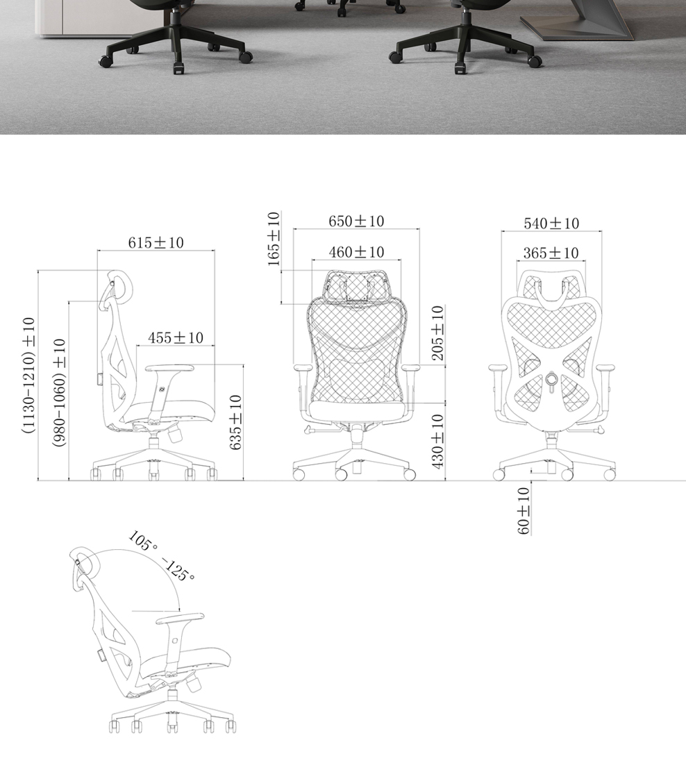 南京办公椅/Pop网布职员椅/Pop网布主管椅/535款网布办公椅