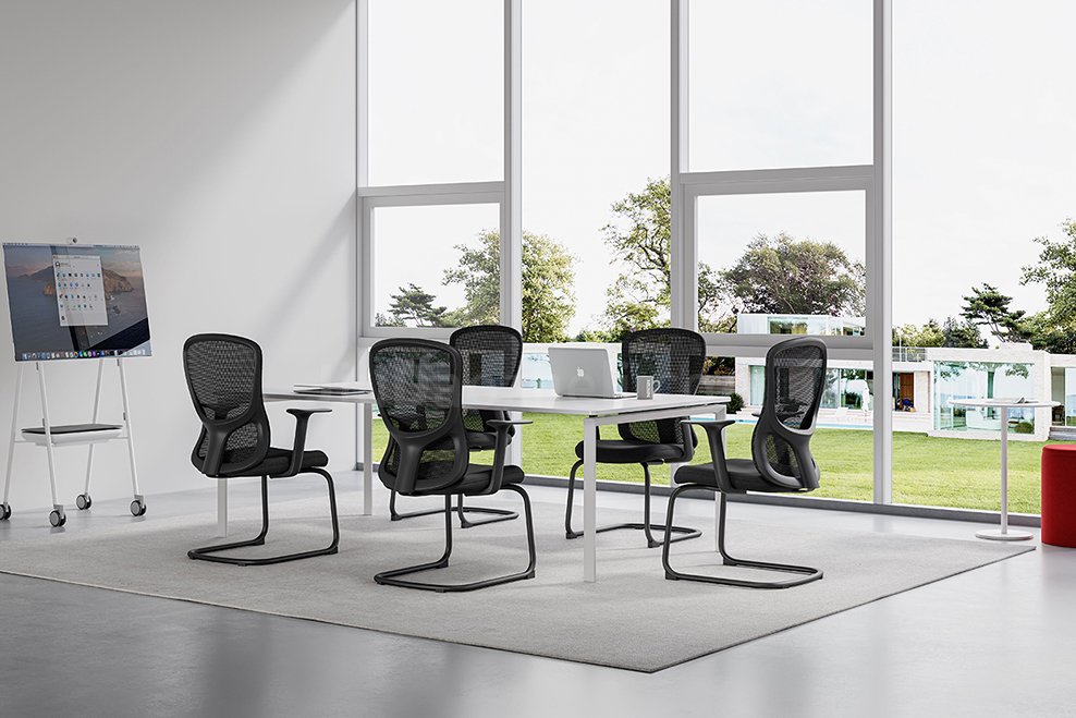 南京办公椅/Windrive网布职员椅/587款网布办公椅